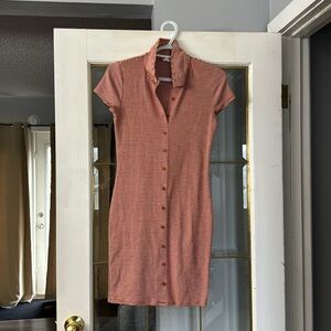 Garage woman’s small dress